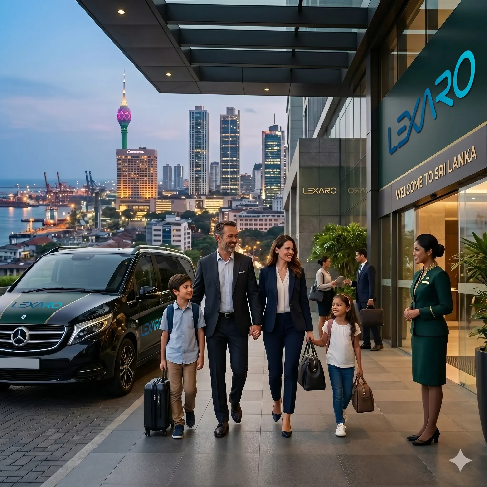 International professionals and families exploring opportunities in Sri Lanka
